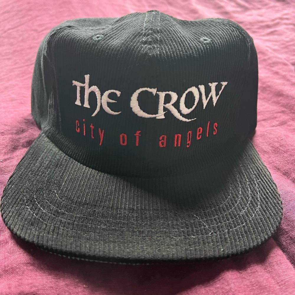 Vintage corduroy The Crow City of Angels SnapBack Deadstock new